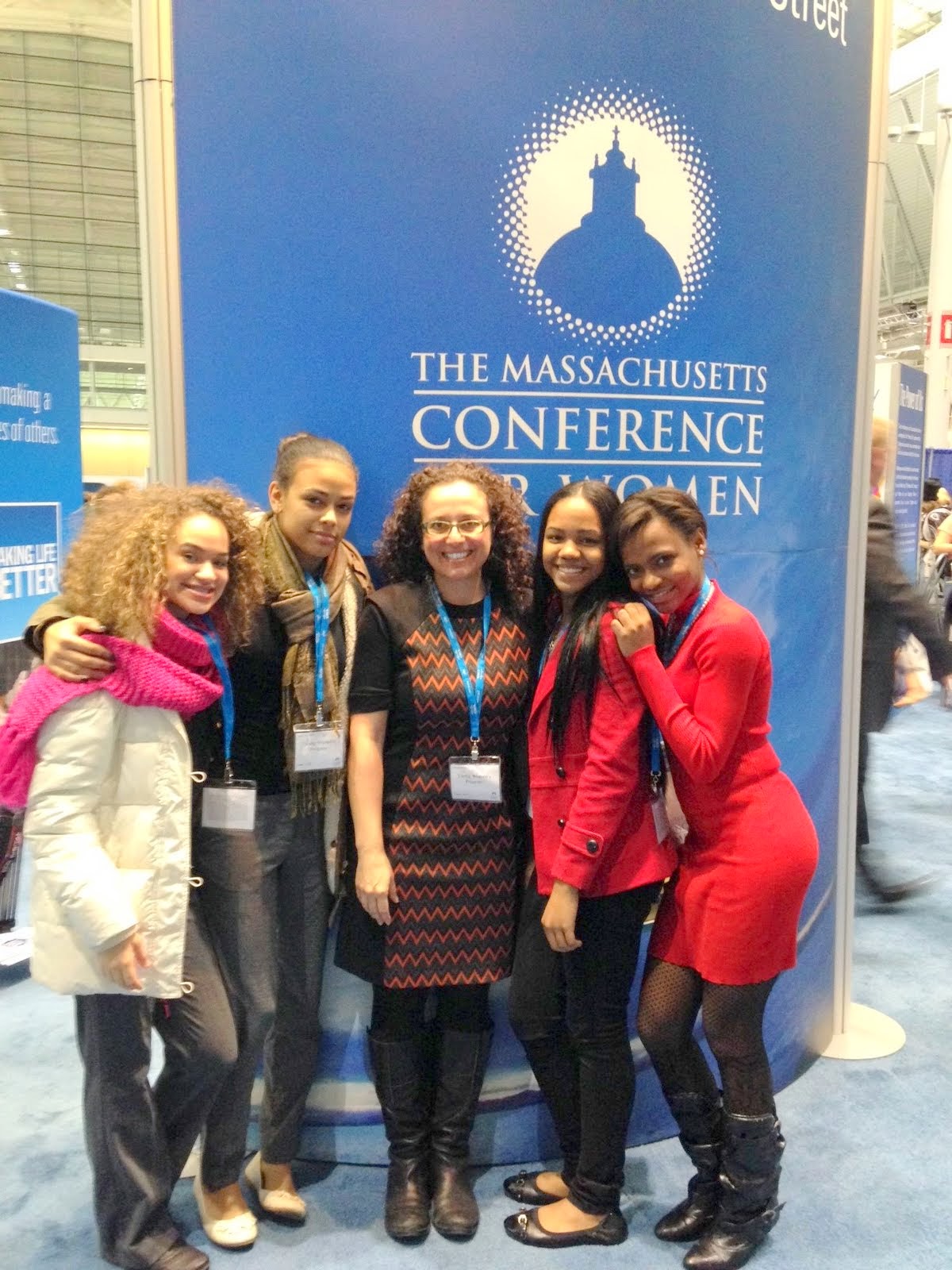 KeySteps youth receive scholarships to attend MA Conference for Women. 